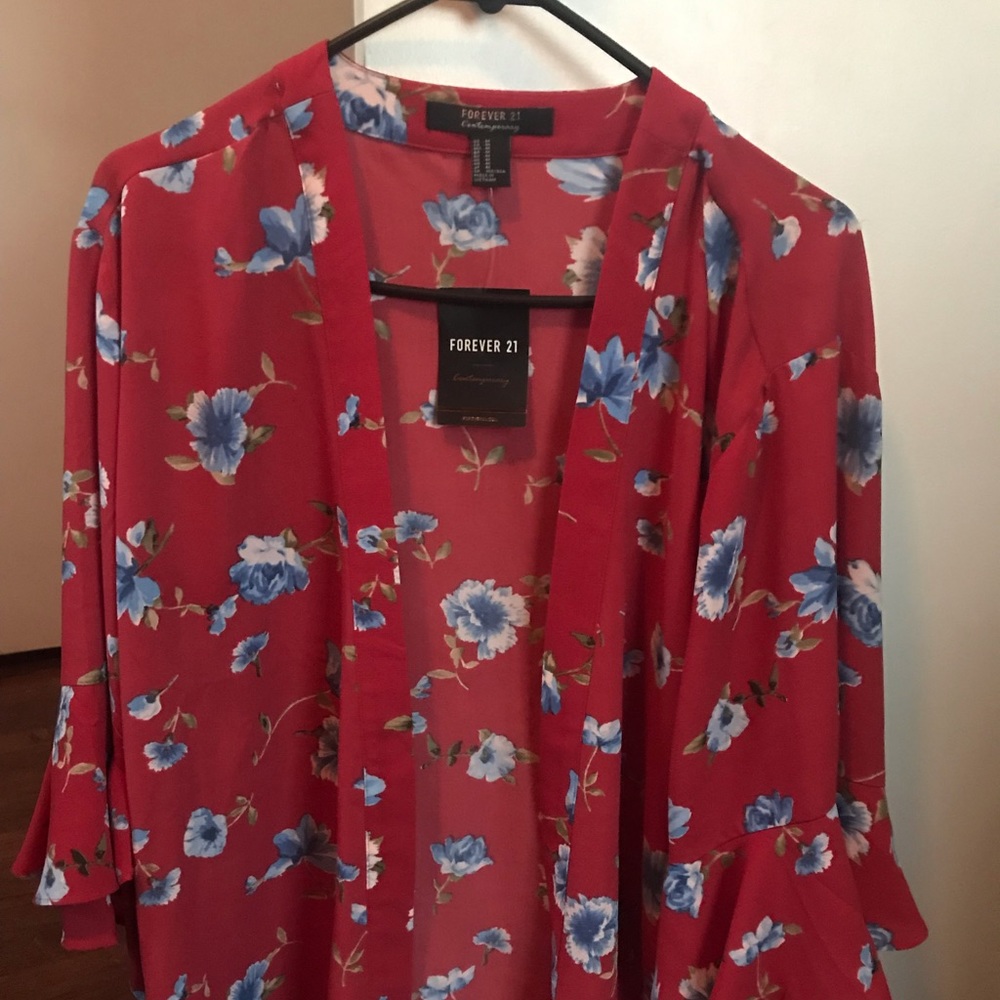 Floral tunic